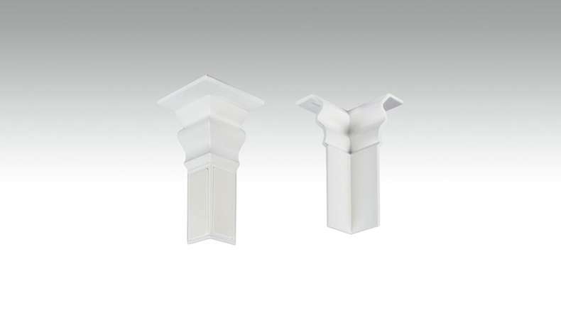 Autoadesivo per battiscopa ad angolo interno F100201AB Alt-Berlin Bianco 18 x 60 mm (9062142001)
