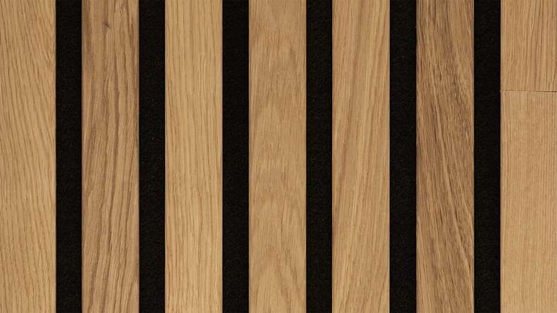 Pannelli acustici MEISTER Acoustic Sense WOOD - Rovere naturale 4310 - 260 x 33 cm