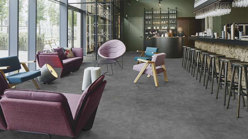 Forbo Allura Materiale 70 Vinile adesivo - Calcestruzzo carbone (624518DR7_con)