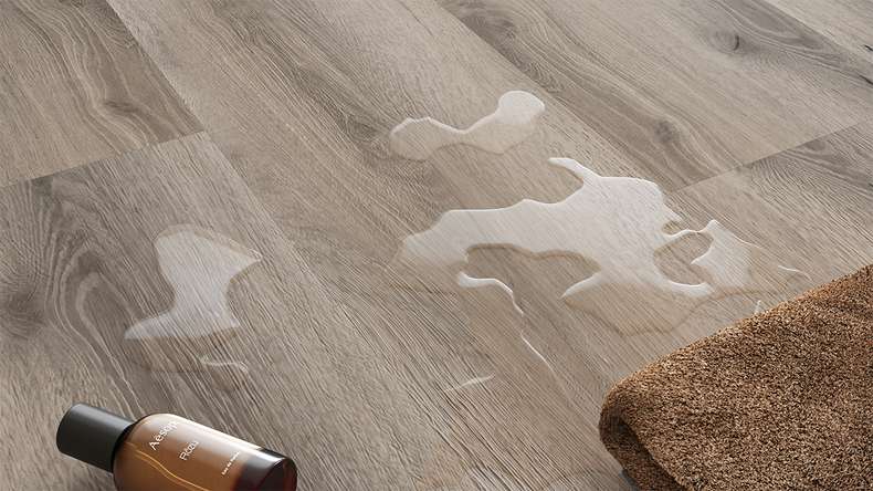 planeo Vinile rigido a incastro - GRANDline Rovere grigio rustico | Isolamento acustico integrato (NF-GL-705-N)