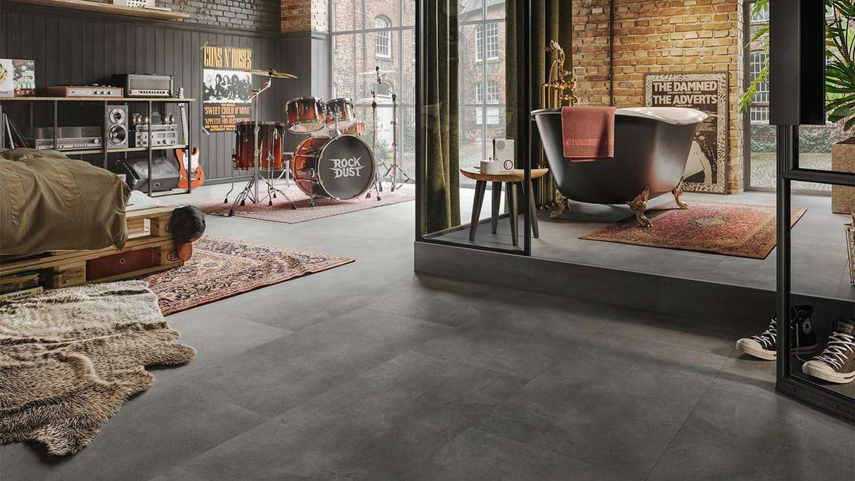 MEISTER design flooring dryback vinyl DB 155 - 20208 Stoner rock stone pore structure (400058-0914457-20208)