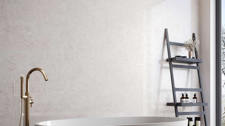 rivestimento in plastica planeo - Wall&Floor Design Tociaro lucido