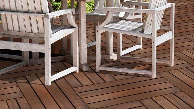 planeo click tile Thermo Ash XL - 4 doghe lisce