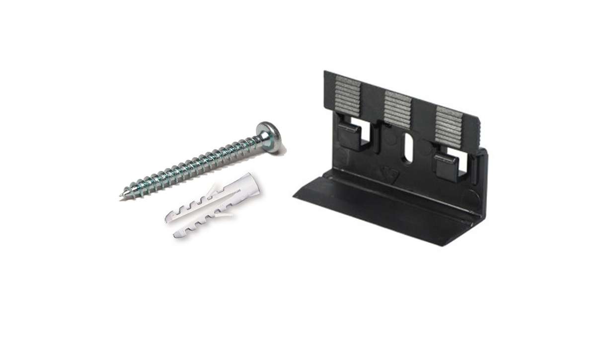 clip di fissaggio planeo SolutionX 2in1 - 30 pz. incl. viti e tasselli (clip ECF)