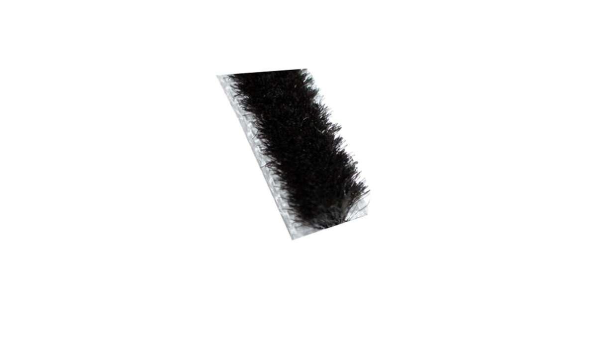 planeo Gardence Strong - Profilo per giardino con guarnizione a spazzola da 1,9 m - 4 pz.