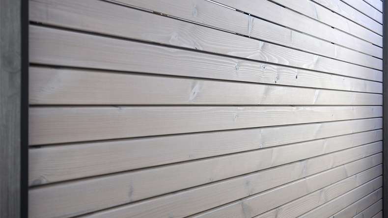 planeo Build Set di montaggio per recinzione privata 24-27 mm RAL 7016