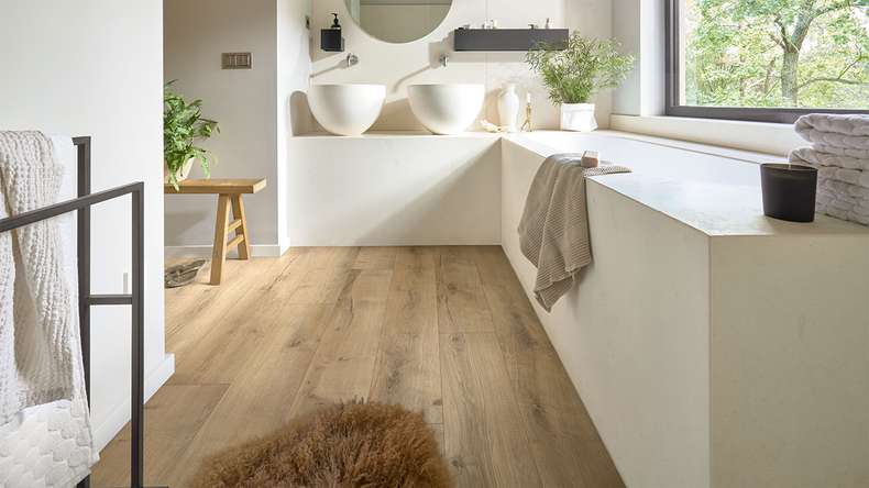 MEISTER Design pavimenti MeisterDesign. next DD 500 S - 06439 Cracked Oak Terra | Impact isolamento acustico integrato (400054-1287220-06439)