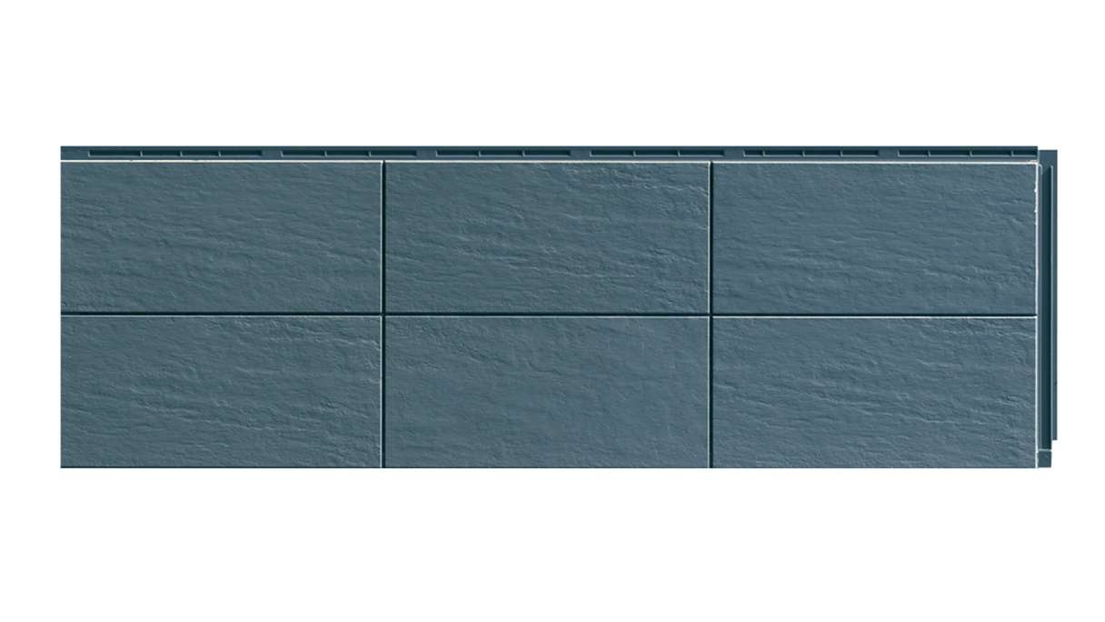 Pannello per facciate Zierer clay look Terra - 1115 x 359 mm antracite in vetroresina