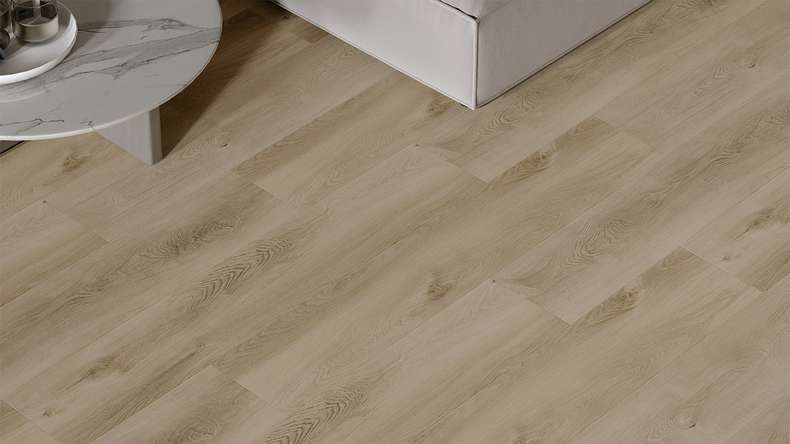 planeo Vinile rigido a incastro - HOMEtec Pro 50 IXPE Desert Drift Oak | Isolamento acustico integrato (RP-E50-6)