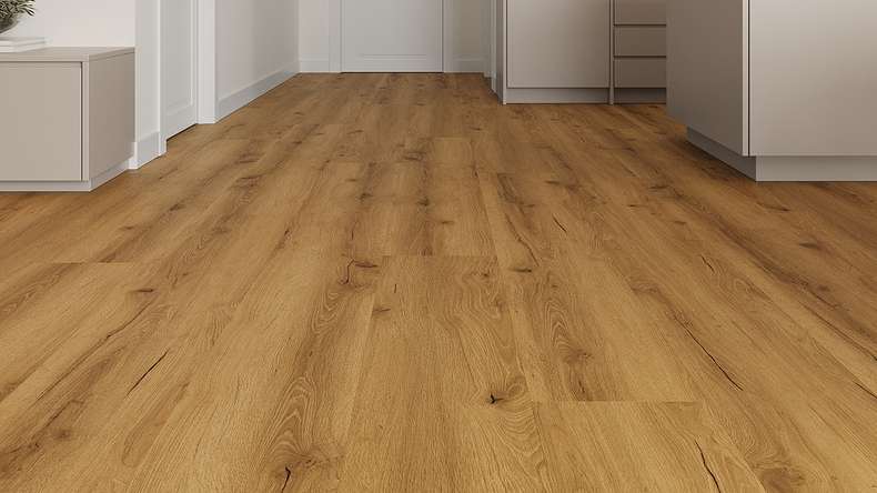 Lys&Land Rigid Klick Vinyl - Fjordline XL Oak Prime Tavola XL lunga 1,83 m e isolamento acustico integrato (SP183-10)
