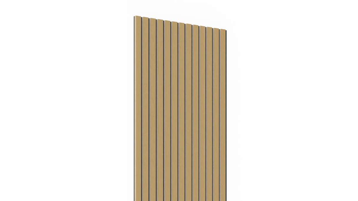 pannelli acustici planeo - rovere naturale 2480 x 600 x 21,5 mm | ignifugo