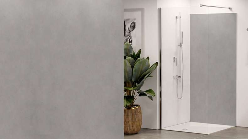 Planeo Wallboard - Grigio cemento opaco - vari formati