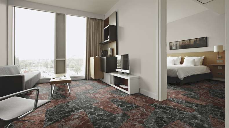 Forbo Allura Materiale 55 Vinile adesivo - Marmo di bosco (636784DR5_con)