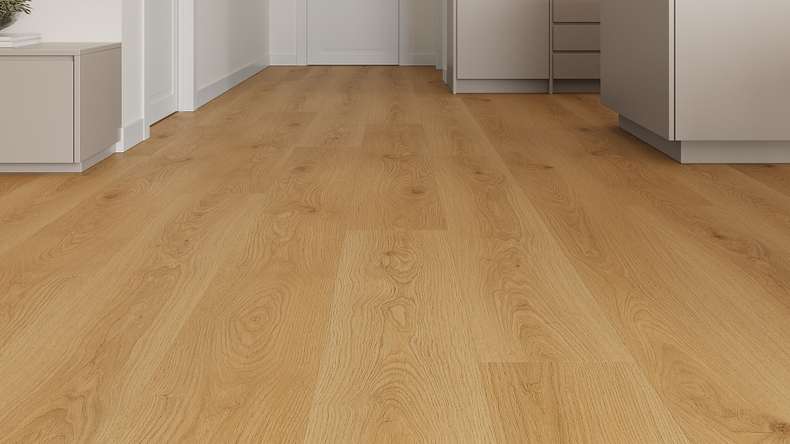 Lys&Land Vinile Klick rigido - Fjordline XL Oak Nova Tavola XL lunga 1,83 m e isolamento acustico integrato (SP183-09)