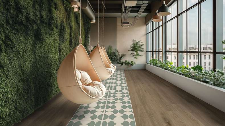 Vinile adesivo Gerflor - Creazione 30 Aquinoah Natura