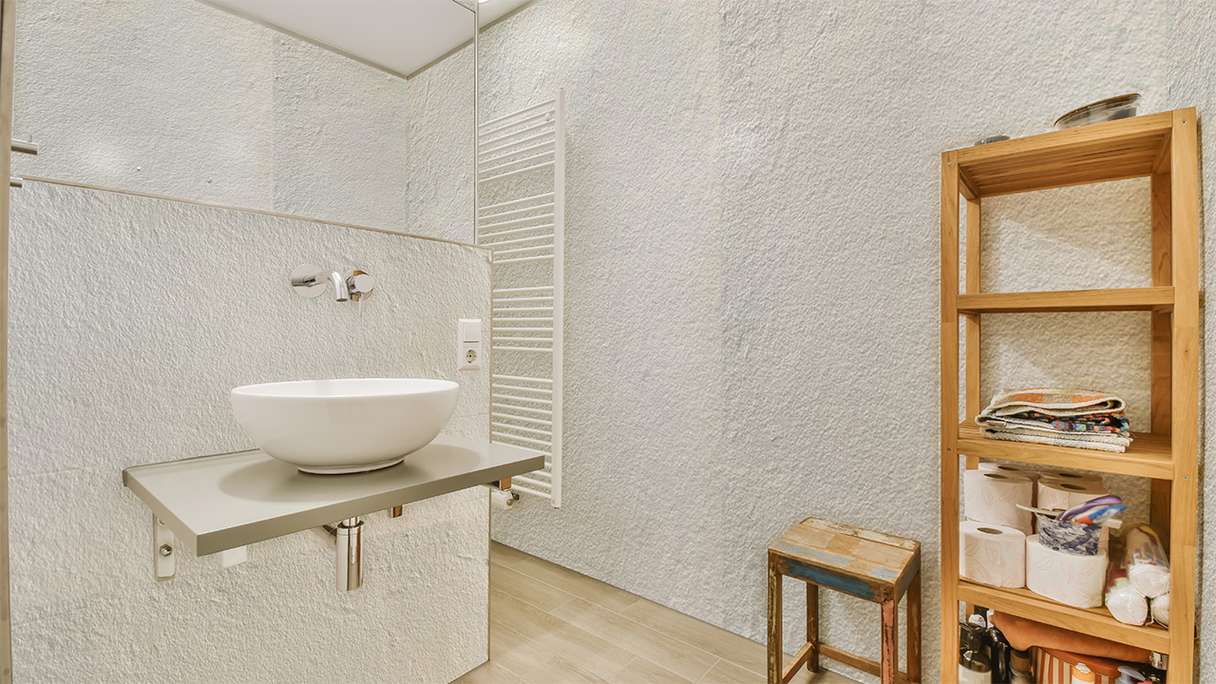 planeo EVOLITH Slate&Stone - Rivestimento in pietra naturale Crystal White 1220 x 610 mm