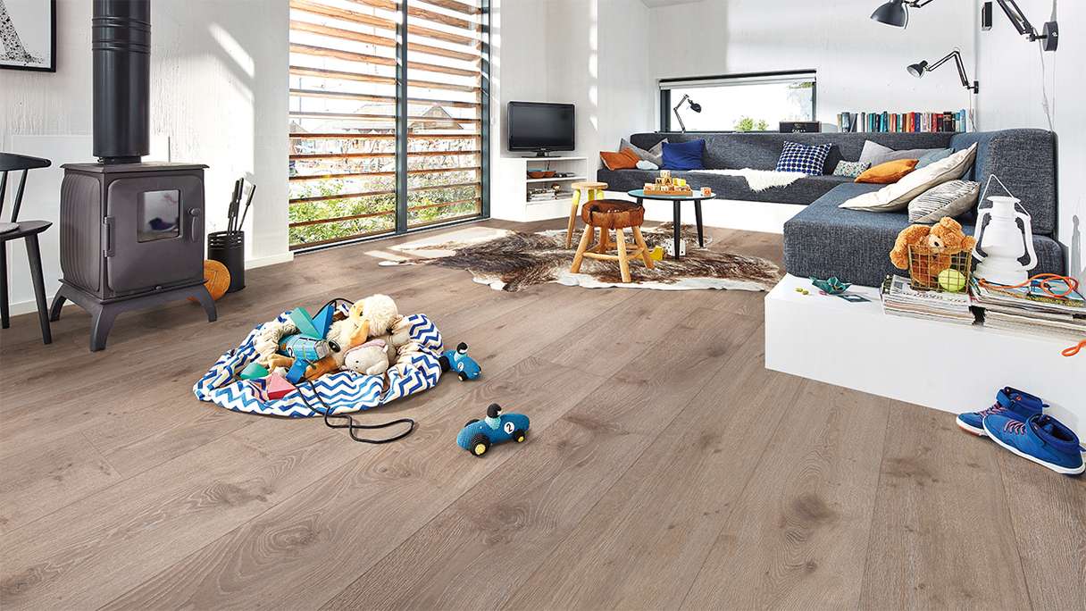 MEISTER Pavimento in laminato - MeisterDesign LL 250 Bach oak 07143 | rilievo sincronizzato (600009-2052248-07143)