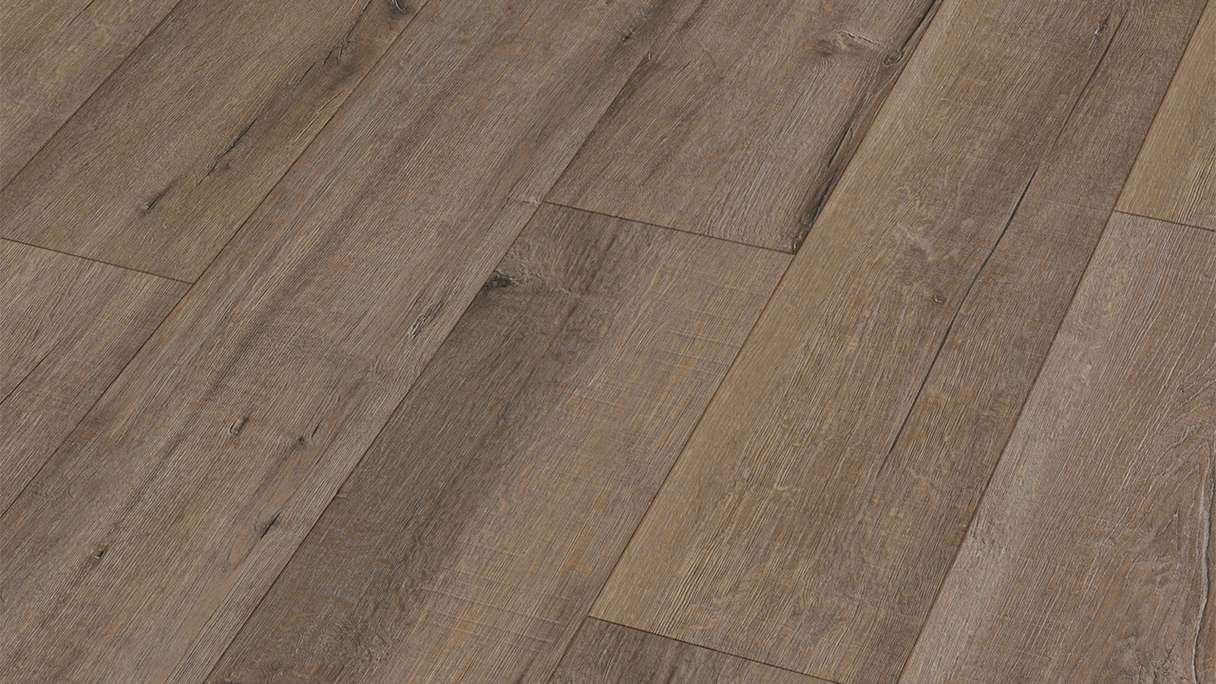 MEISTER design flooring MeisterDesign. next DD 500 S - 06986 Legno vecchio rovere grigio argilla | Isolamento acustico integrato Impact (400054-1287220-06986)
