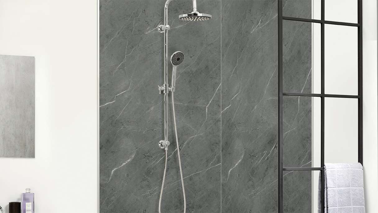 planeo StrongWall - Rivestimento murale in plastica XL Sardi 260 x 90 cm