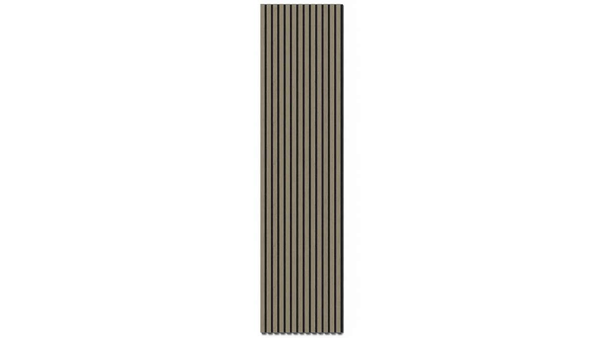 pannelli acustici planeo - rovere grigio 2480 x 600 x 21,5 mm | ignifugo