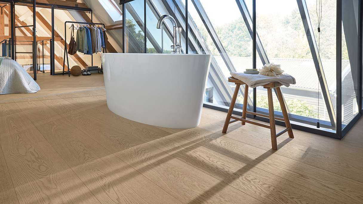 MEISTER Lindura pavimento in legno HD 400 - 20224 Rovere naturale grigio sabbia laccato ultra opaco 2200 x 270 x 11 mm (500214-2200270-20224)