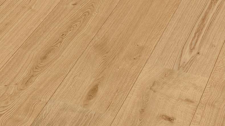 MEISTER Lindura pavimento in legno HD 400 - 08902 Rovere autentico puro oliato naturale 2200 x 270 x 11 mm (500213-2200270-08902)