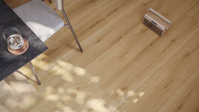 planeo Vinile rigido a incastro - HOMEtec Pro 50 IXPE Pure Canyon Oak | Isolamento acustico integrato (RP-G50-3)
