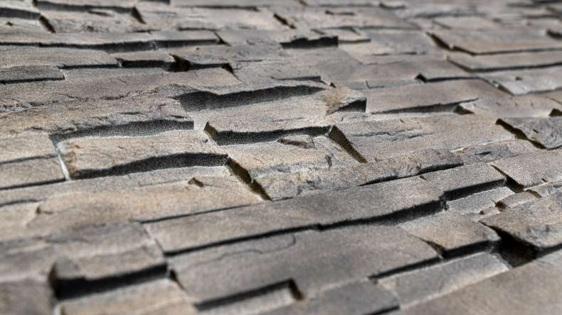 planeo rivestimento murale Novistone DS pietra laminata Silex Flint - 1054 x 334 mm