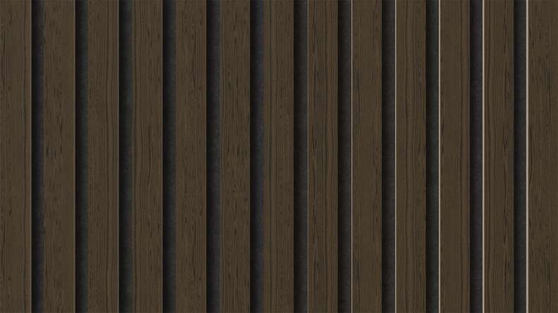 pannelli acustici planeo - rovere fumé 2480 x 600 x 21,5 mm | ignifugo