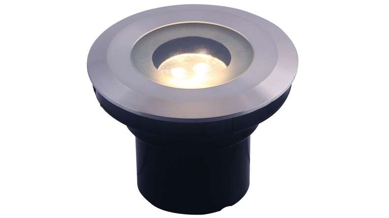 planeo illuminazione giardino 12V - Faretto da incasso a LED Agata - 2.6W 230Lumen