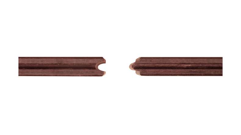 planeo legno per esterni - bambù scuro - liscio/scuro