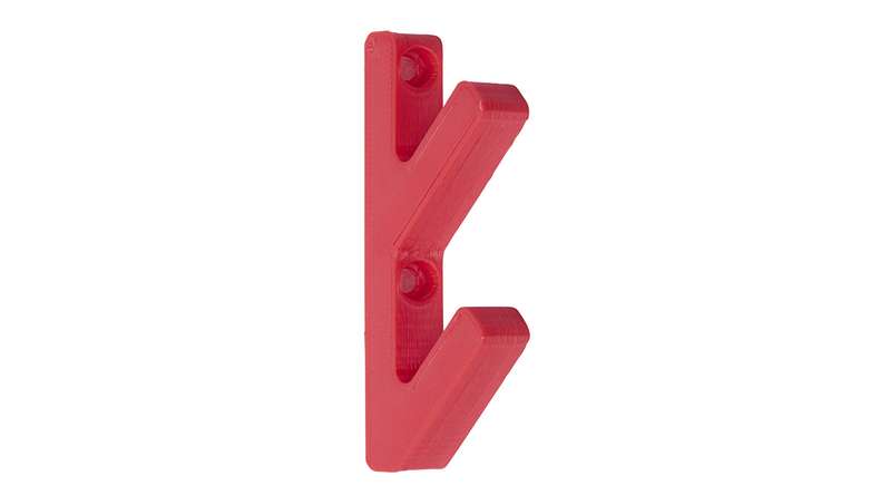 ganci 3D planeo - rosso 2 pz
