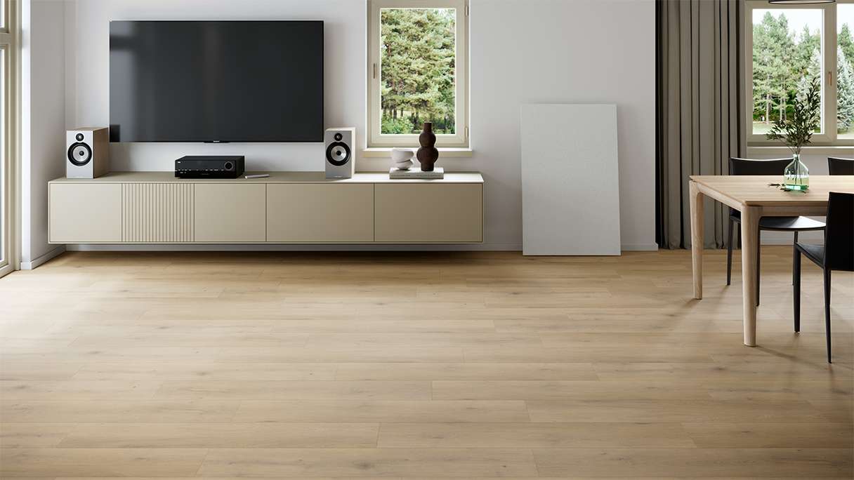 planeo Vinile rigido a incastro - Rovere Coastline | Isolamento acustico integrato (DF-K-032-055)