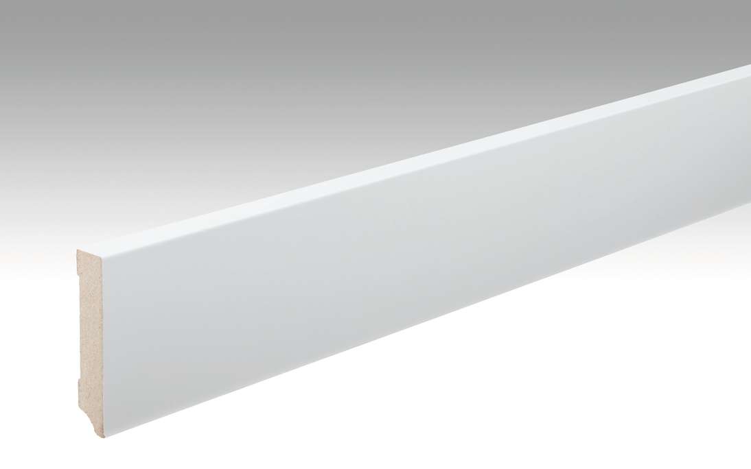 Battiscopa MEISTER Bianco verniciabile DF 2222 - 2380 x 70 x 14 mm (200012-2380-02222)