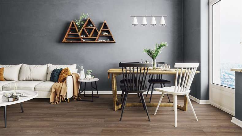 Forbo Allura Wood 40 vinile adesivo - Rovere scuro sereno (63645DR4)