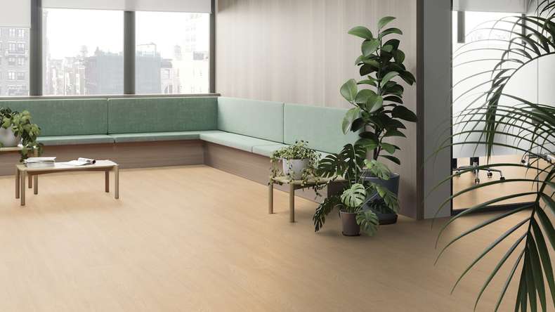Gerflor Vinile ad incastro - Virtuo 55 Rigid Acoustic EIR Blomma Clear | isolamento acustico integrato (39061462)