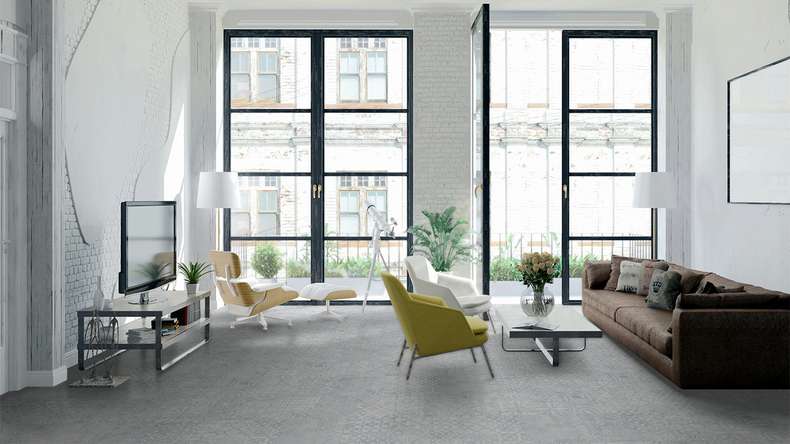 laminato planeo - Rilievo QUADRAICO Rilievo Bianco Supermatt