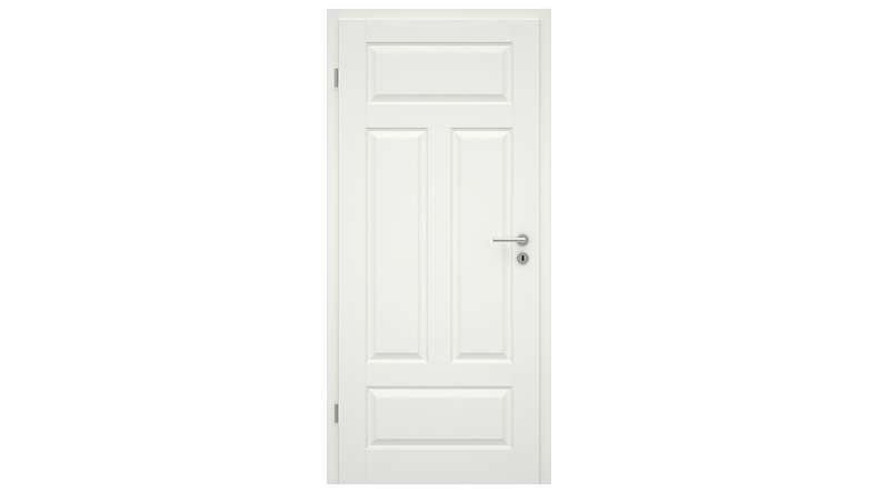 porta interna planeo country house VELA Casa 4F AR laccato bianco 9010 bordo tondo | laccato - 1985 x 610|735|860|985 mm