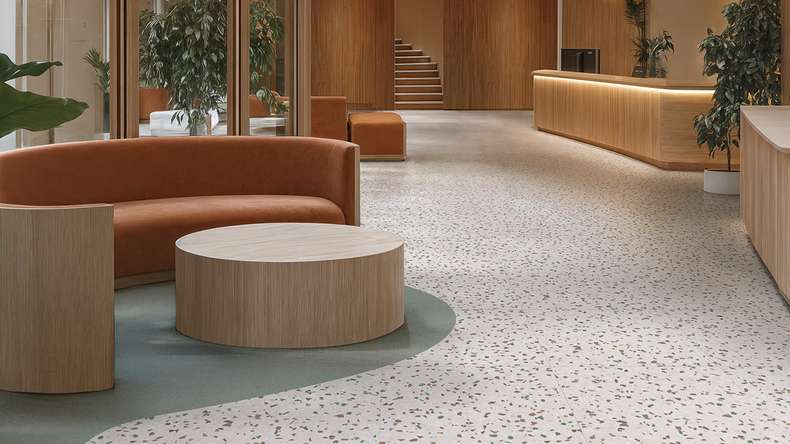 Vinile adesivo Gerflor - Creation 55 Confetti Cobalto