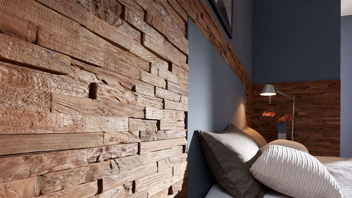 Skaben WoodWall - Teakwood Chic Sumatra natura