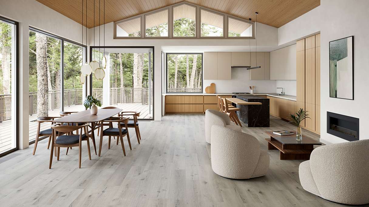 planeo WPC Vinile ad incastro - PUREtec MAX 70 EIR Grey Oak | Isolamento acustico integrato (RP-A50-4)