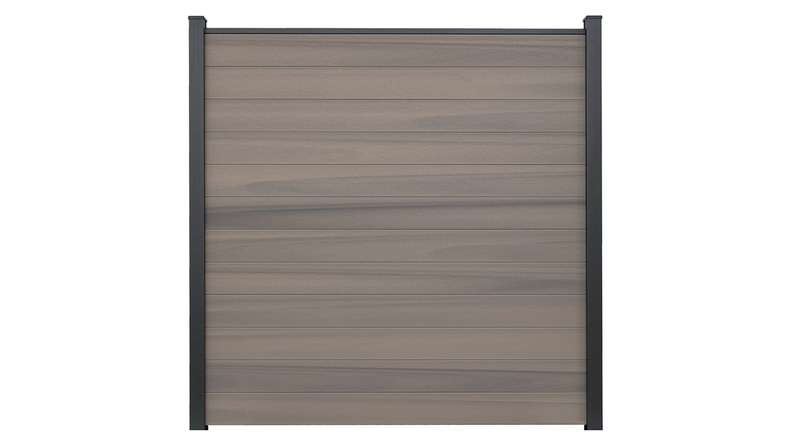 planeo Gardence Strong - Recinzione in BPC quadrato Bicolore co-ex