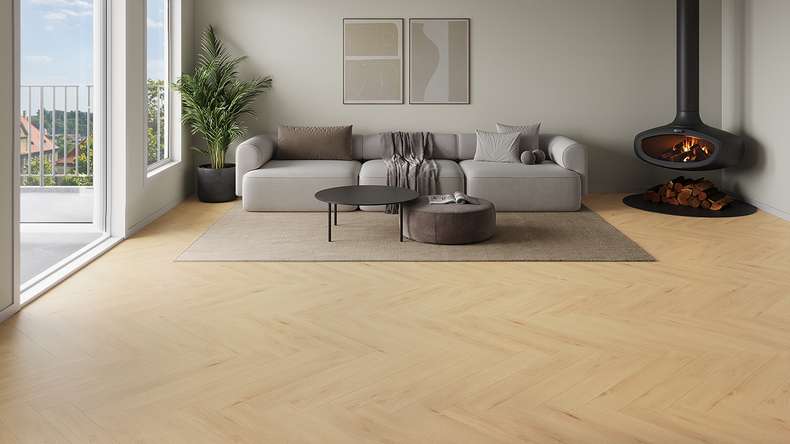 planeo Rigid Click Vinyl - Signature HB Lirion | Goffratura sincronizzata (NF-HBK-7)