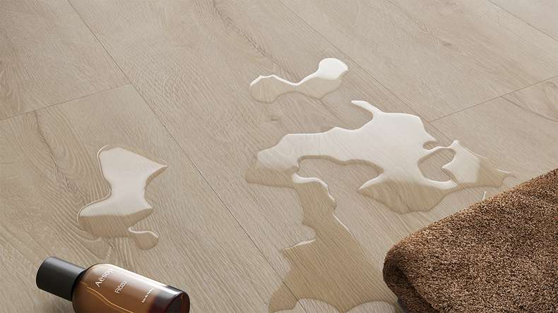 planeo Vinile rigido a incastro - GRANDline Ivory Oak | Isolamento acustico integrato (NF-GL-856-N)