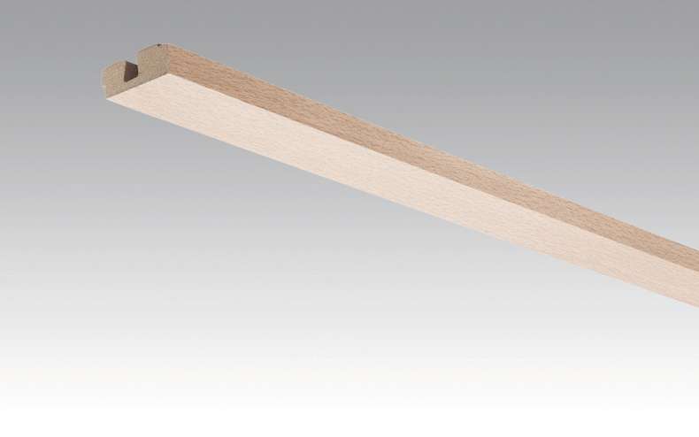 Battiscopa MEISTER battiscopa a soffitto in faggio puro 4094 - 2380 x 40 x 15 mm (200032-2380-04094)