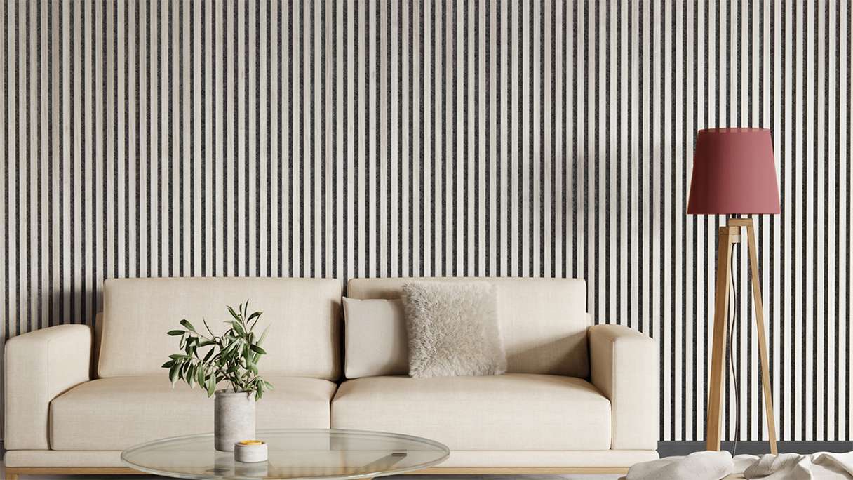 Skaben Pannelli acustici SilentWall Comfort - rovere bianco - 250 x 30 cm