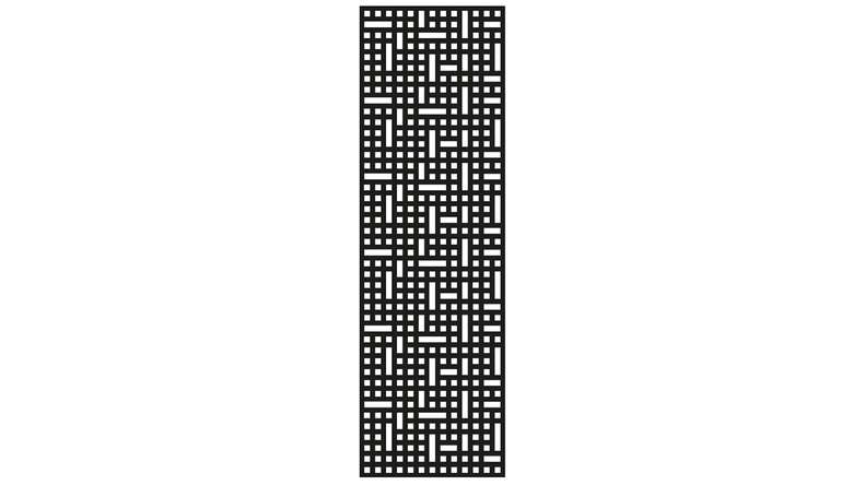 planeo Gardence - Elemento di design Mesh Antracite | DB703 60 x 180cm