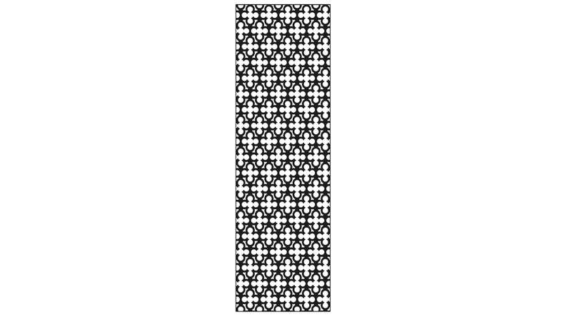 planeo Gardence - Elemento di design Oriental Anthracite | DB703 60 x 180cm