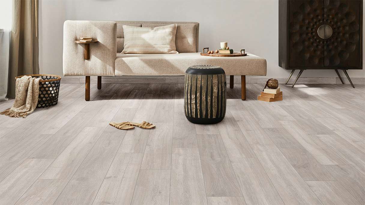 laminato planeo - Rovere grigio argento | superficie antibatterica (KRO-8001)