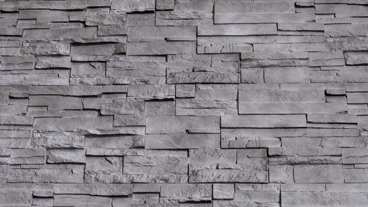 planeo rivestimento murale Novistone DS pietra laminata Antracite - 1054 x 334 mm